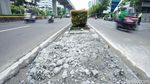 Potret Jalan Rasuna Said Mulai Bersih dari Tiang Monorel Mangkrak