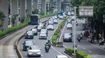 Potret Jalan Rasuna Said Mulai Bersih dari Tiang Monorel Mangkrak