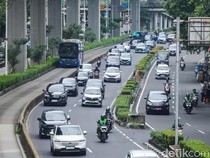Jalan Rasuna Said Sudah Bersih dari Tiang Monorel, Penataan Rampung Juni