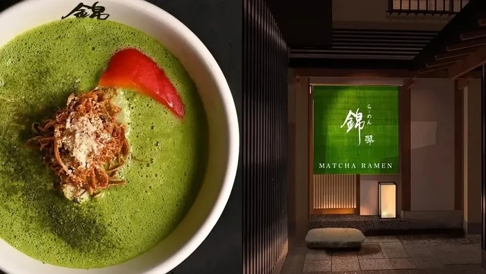 Restoran ramen matcha di Jepang