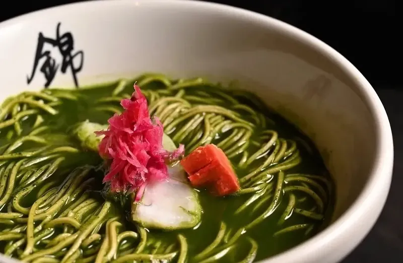 Restoran ramen matcha di Jepang Restoran ramen matcha di Jepang