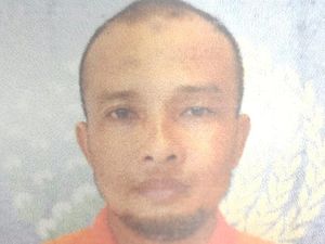 Tampang Terdakwa Tuntutan Mati yang Kabur Usai Sidang di PN Lubuk Pakam