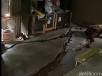 Tanah Gerak di Jangli Semarang Terus Terjadi, Retakan Rumah Kian Menganga