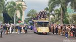 Tumpah Ruah, Suporter Rayakan PSGC Ciamis Kembali ke Liga 2