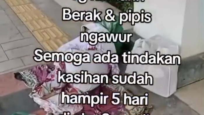 Viral Alun-alun Gresik Dinodai ODGJ yang BAB Sembarangan