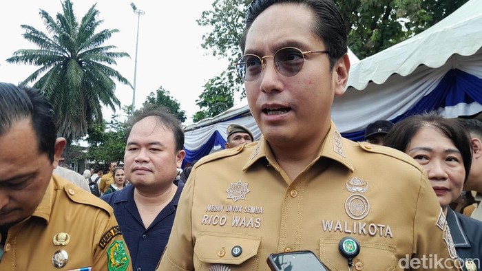 Walkot Medan Rico Waas. (Rechtin Hani Ritonga/detiksumut)