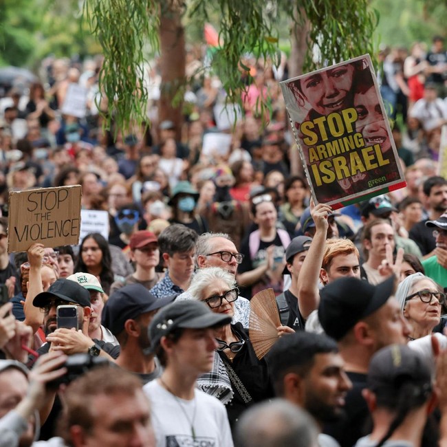 Aksi Anti Kekerasan Polisi Kembali Digelar, Jalanan Sydney Dipadati Massa