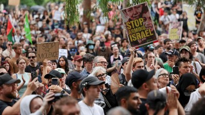 Aksi Anti Kekerasan Polisi Kembali Digelar, Jalanan Sydney Dipadati Massa