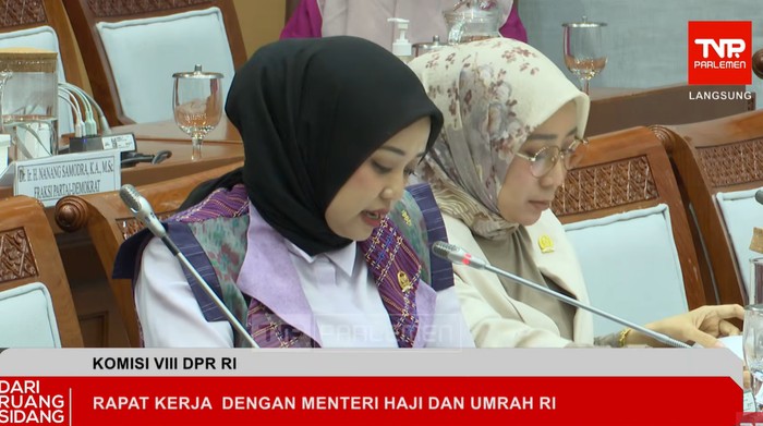 Anggota Komisi Komisi VIII DPR RI Dini Rahmania