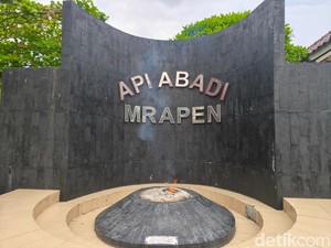 Api Abadi Mrapen Grobogan Kembali Menyala, Pengelola Tarik Tiket Lagi