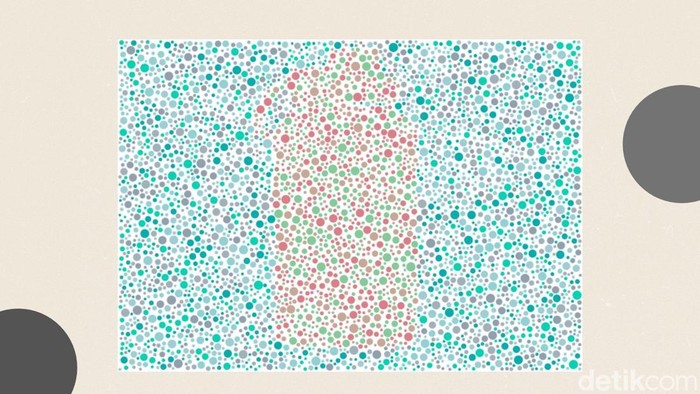 Asah otak, tes buta warna.