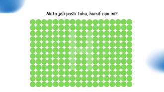 Yang Ngaku Punya Mata Jeli Merapat! Coba Tebak Huruf Tersembunyi di Gambar Ini