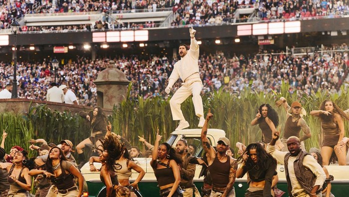 Bad Bunny di Apple Music Super Bowl LX Halftime Show