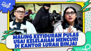 Video: Maling Ketiduran Pulas Usai Kelelahan Mencuri di Kantor Lurah Binjai