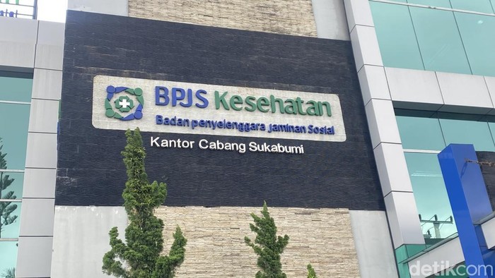 Gedung BPJS Kesehatan Cabang Sukabumi.