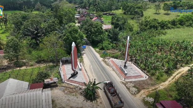 Gerbang Perbatasan Balikpapan-Kukar. (Diskominfo Kota Balikpapan) Gerbang Perbatasan Balikpapan-Kukar. (Diskominfo Kota Balikpapan)
