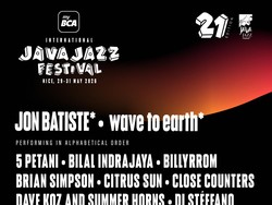 Line Up Fase Pertama Java Jazz, wave to earth Jadi Special Show