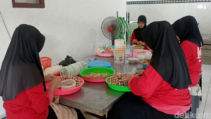 Jelang Imlek Omzet Pengepul Daging Rajungan di Probolinggo