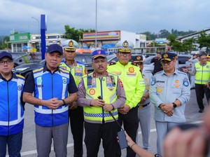 Kakorlantas Survei Jalan Tol-Arteri, Pastikan Perbaikan Jalan Selesai Sebelum Arus Mudik