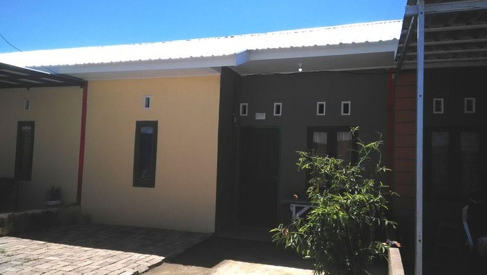 Kumpulan rumah subsidi di Kota Makassar.