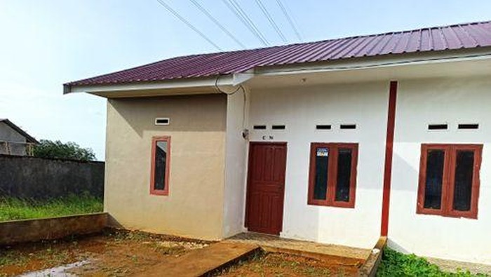 Kumpulan rumah subsidi di Kota Makassar.