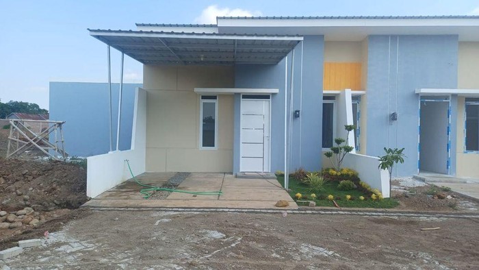 Kumpulan rumah subsidi di Kota Makassar.