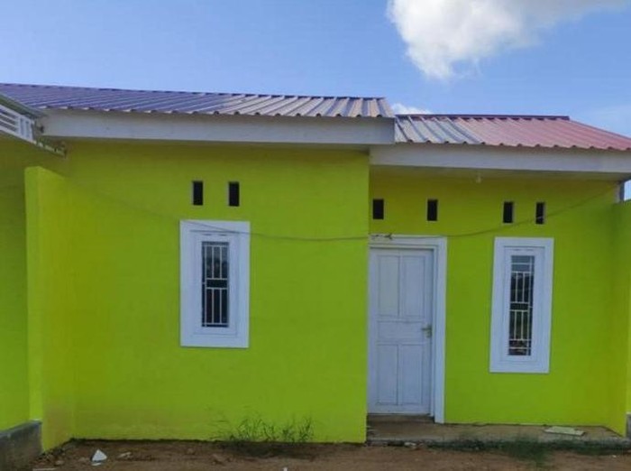 Kumpulan rumah subsidi di Kota Makassar.