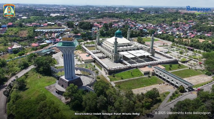 Masjid Balikpapan Islamic Center (BIC). (Diskomifo Pemkot Balikpapan)