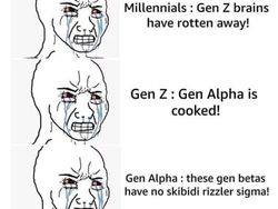 Meme Perang antar Generasi: Milenial, Gen Z dan Gen Alpha