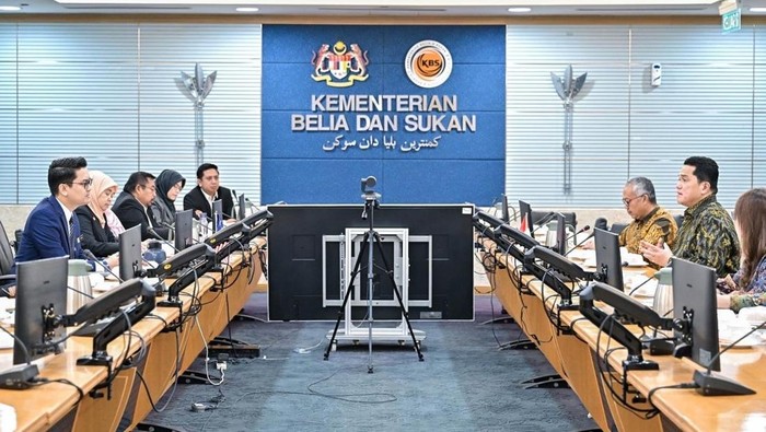 Erick Thohir Bertemu Menpora Malaysia, Bahas SEA Games-Dana Pensiun Atlet