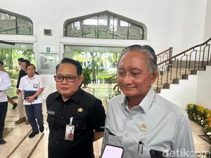 Menteri PU Bertemu Sekdaprov Jatim Bahas Normalisasi Kali Lamong