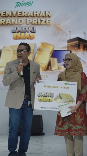 Dari Nabung Emas, Jadi Dapat Grand Prize! 