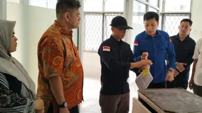 Penyidik Kejari OKI melakukan verifikasi ke RSUD Kayuagung