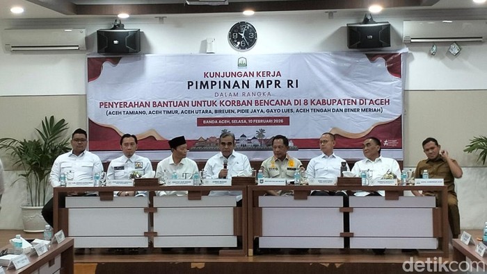 Pimpinan MPR Kunjungi Aceh Cek Kondisi Pemulihan Pasca Bencana