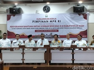 Pimpinan MPR Kunjungi Aceh Cek Kondisi Pemulihan Pasca Bencana