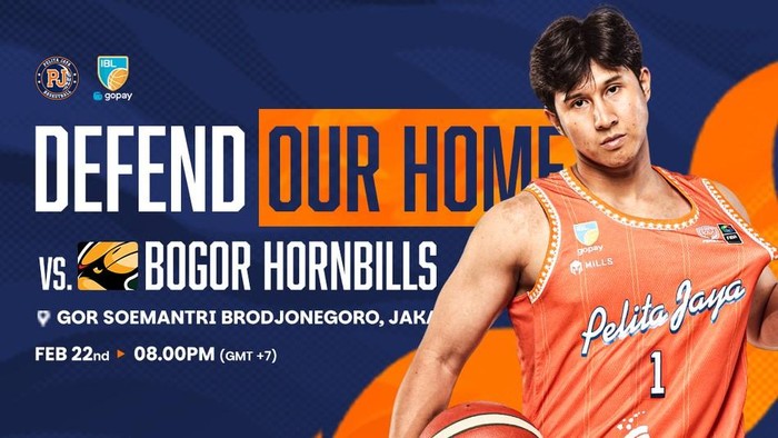 PJ vs Bogor Hornbills di IBL GoPay 2026.
