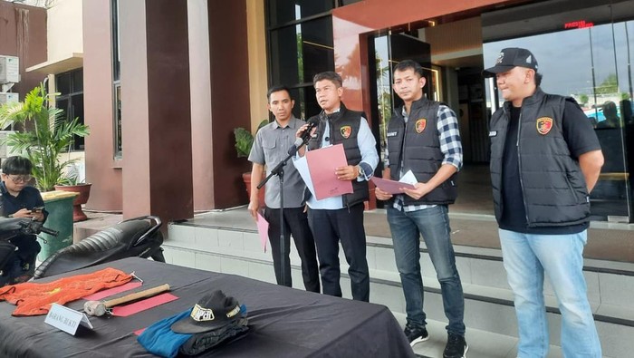 Polisi ungkap kasus pencurian kabel yang viral di media sosial beberapa waktu lalu. (Istimewa)