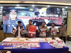 Polres Tanjung Priok Sita 5 Ribu Vape Isi Narkoba dari Jaringan Internasional