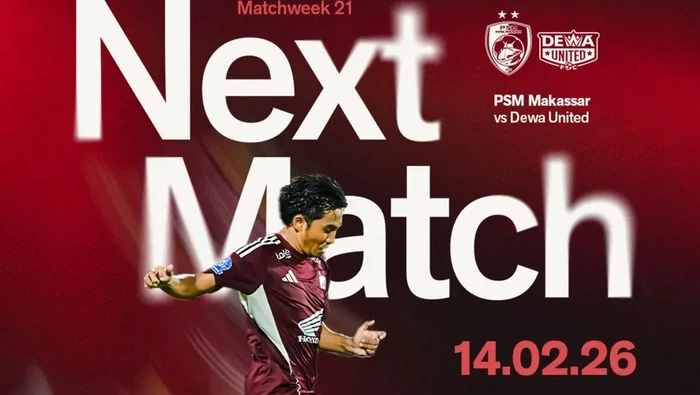 Jadwal PSM Makassar Vs Dewa United di Super League 2025/2026