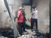 Rumah di Buleleng Terbakar Diduga Akibat Dupa, Akta-BPKB Hangus