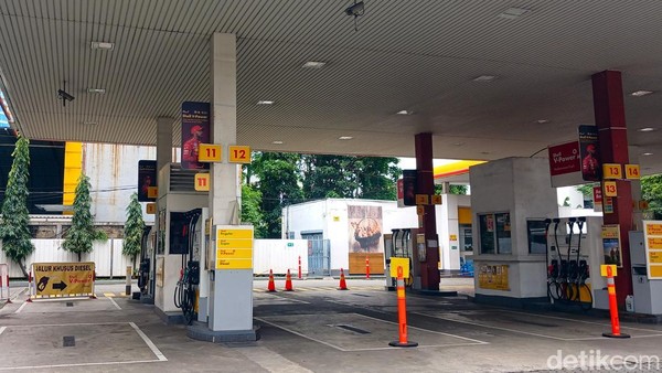 Stok BBM Shell Masih Kosong Hari Ini di Jakarta