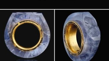 Cincin Hololit Safir Romawi Berusia 2.000 Tahun Foto: Boredpanda