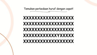 Tes Ketajaman Saraf Mata, Coba Temukan Apa yang Beda!
