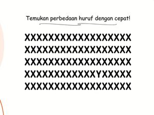 Tes Ketajaman Saraf Mata, Coba Temukan Apa yang Beda!