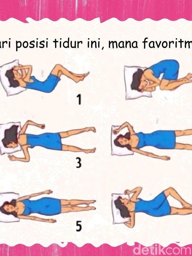 Ternyata Posisi Tidur Bisa Ungkap Kepribadian, Pilih Nomor Berapa?