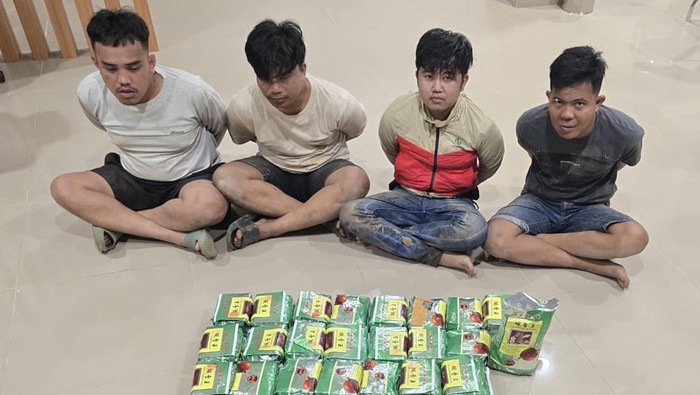 Bareskrim Bongkar Jaringan 30 Kg Sabu di Banyuasin, 4 Tersangka Dijerat