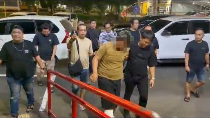 Begal yang rampas HP milik remaja 13 tahun di Palembang saat ditangkap polisi