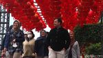 Bundaran HI Bersolek Jelang Jakarta Light Festival Imlek