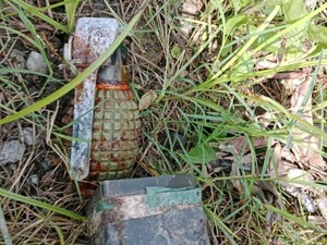 Granat Nanas Ditemukan Warga Tegal, Polisi Lakukan Disposal