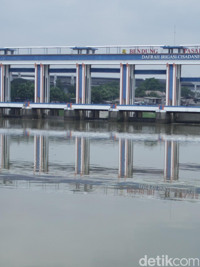 Kebakaran Gudang Picu Pencemaran Sungai Cisadane, Ikan Mati Mengapung